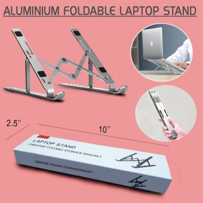 Aluminum Foldable Portable Laptop Stand