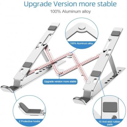 Aluminum Foldable Portable Laptop Stand