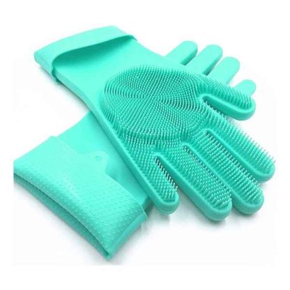 High Quality Silicone Dish Washing Kitchen Hand Gloves