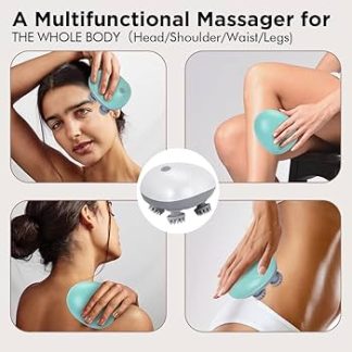 Electric Full Body & Head Massager Health Care Relax Shoulder Scalp Massage